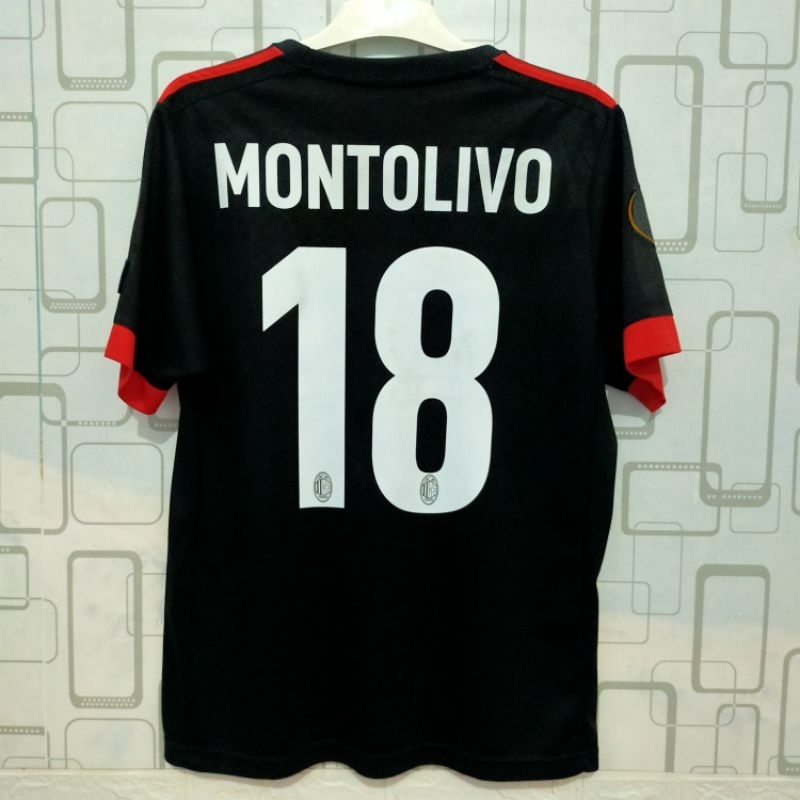 jersey ac milan third 17/18 full patch