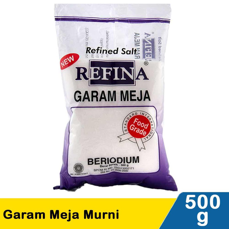 

REFINA Garam Meja Murni 500 gr
