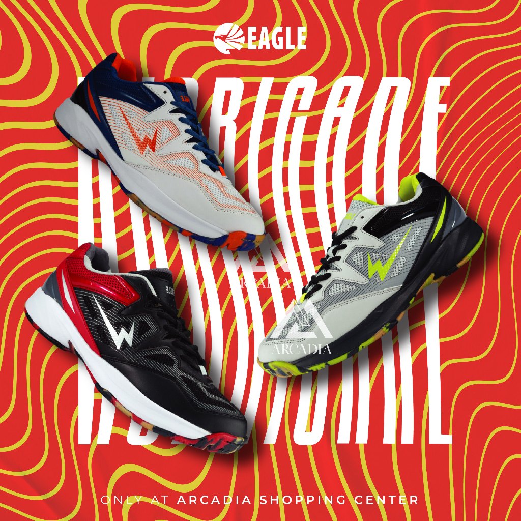 EAGLE HURRICANE SEPATU BADMINTON OLAHRAGA UNISEX