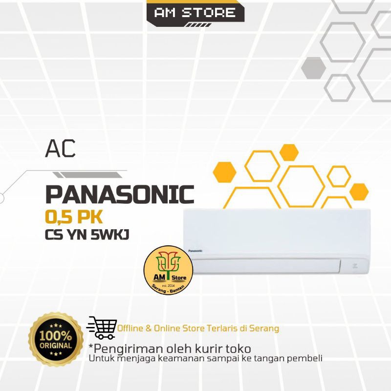 AC PANASONIC 1/2PK | CS YN 5WKJ
