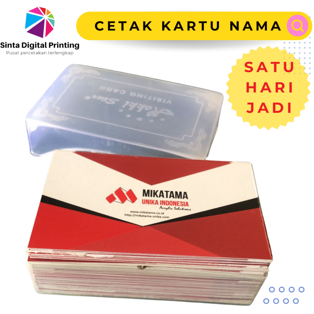 

Cetak Kartu Nama Print Name Card Art Carton Ac 260 AC 210 AC 230 Custom design