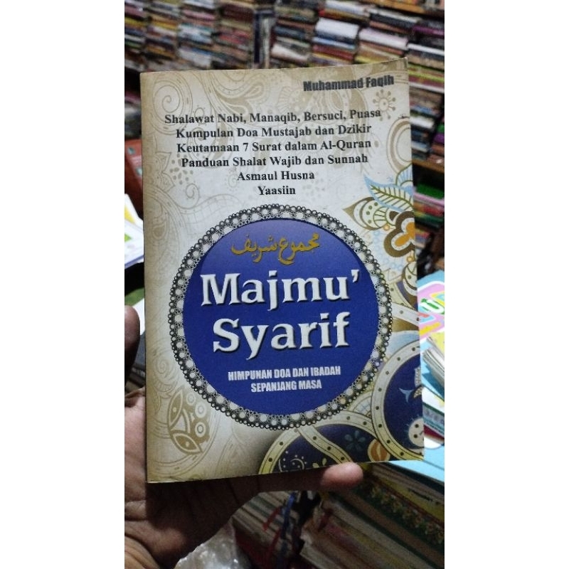 buku Terjemah Majmu Syarif A5 Muhammad Faqih shalawat Nabi Manaqib dll ORIGINAL