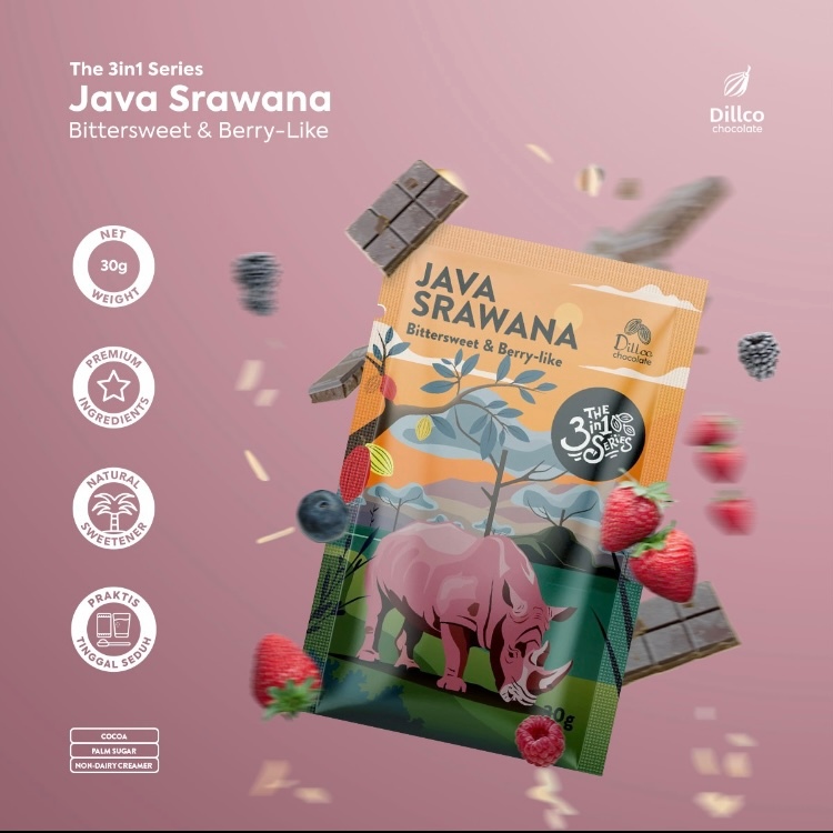 

DILLCO CHOCOLATE - Chocolate Drink 3in1 Series 30 gr (Java Srawana)