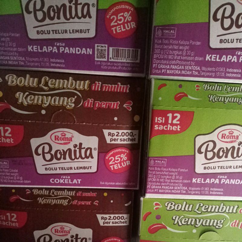 

Bonita bolu lembut roma