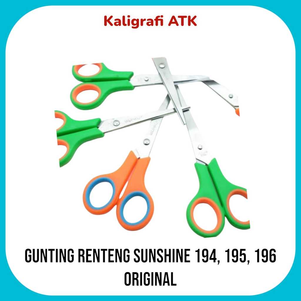 

Gunting Renteng Sunshine 194, 195, 196 Original
