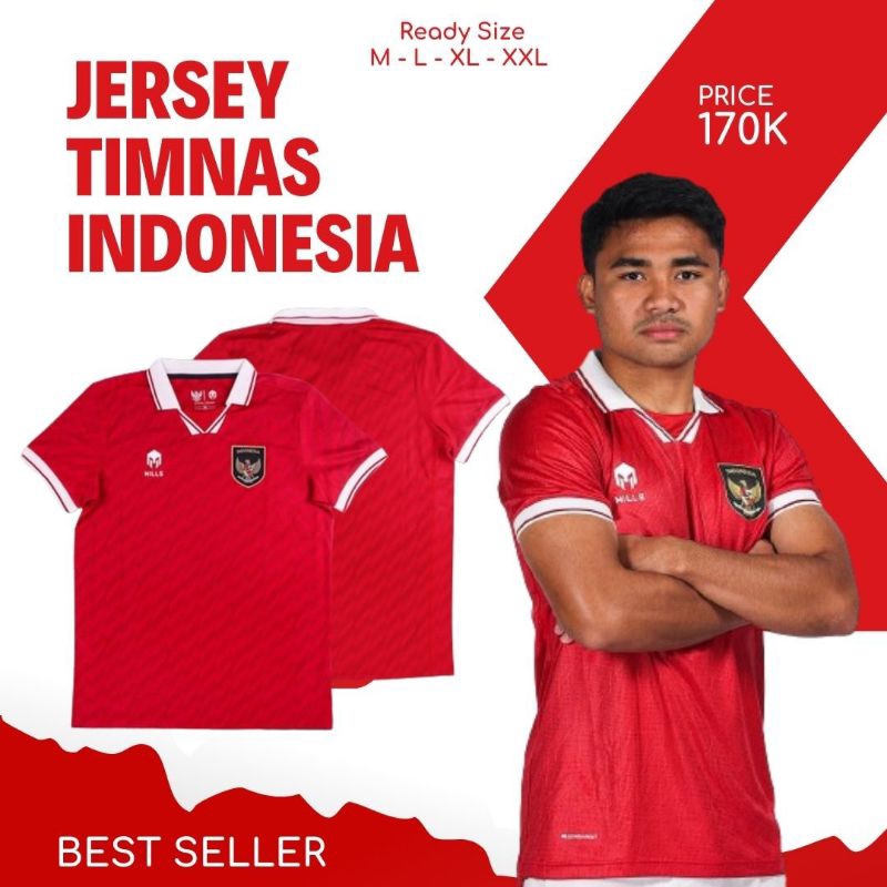 Jerdey Timnas Indonesia Mills Original