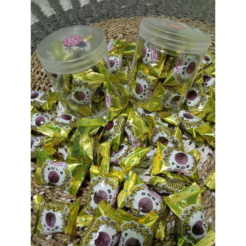 

Roka biskuit coklat.isi 10pcs dlm 1 botol