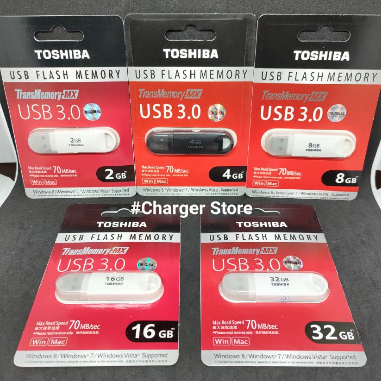 Keluaran Terbaru Flashdisk Toshiba ORIGINAL Kapasitas Real 2GB 4GB 8GB 16GB 32GB Flash Drive