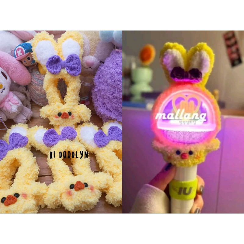 IU Lightstick cover crochet handmade