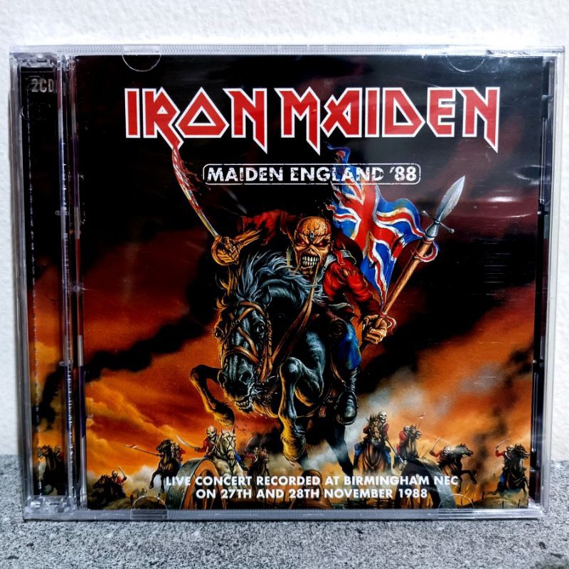 CD Iron Maiden Maiden England 88 Jewelcase Original 2CD