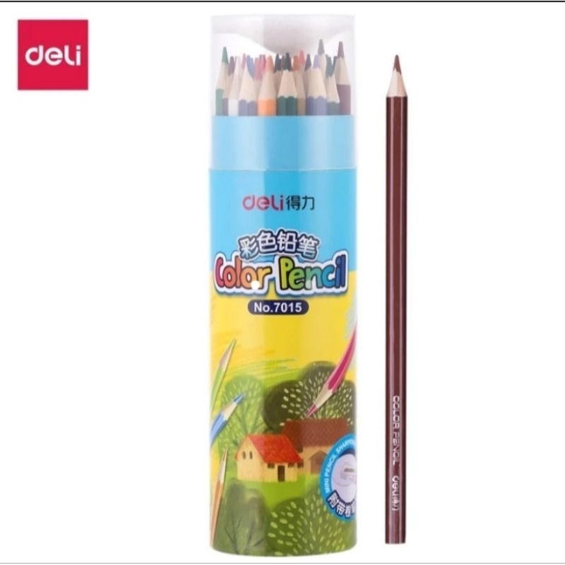 

Deli Pensil Warna Youku Warna Cerah Bentuk Heksagonal 36 Warna 7015