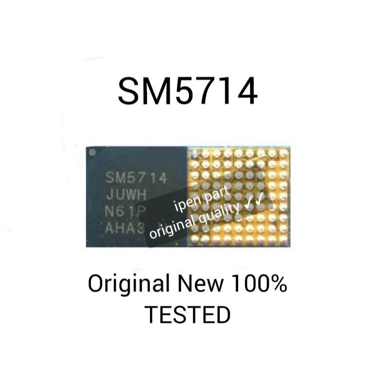Viral IC Charging Sm5714 Samsung A51 Original New Tested Cas Sm 5714 Power