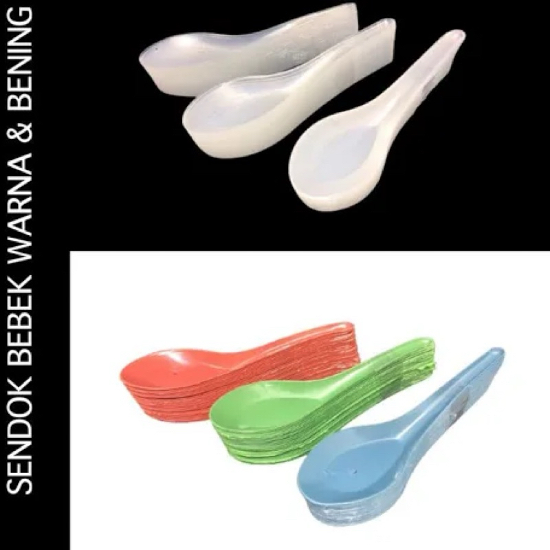 sendok bebek bening / sendok bebek warna