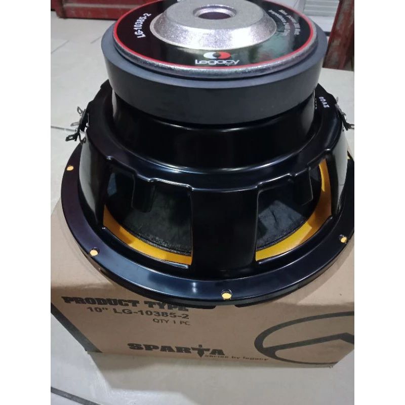 speaker legacy sparta 10 inch