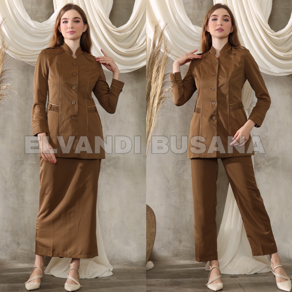 Paling Diminati Blazer Wanita BV LYNELLE Baju Kerja Kantor Seragam PDH PNS Pemda Dinas Guru ASN Wani
