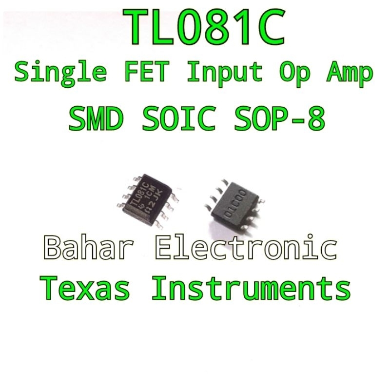 IC TL081 TL081C SMD SOIC SOP-8 Original Texas Instruments