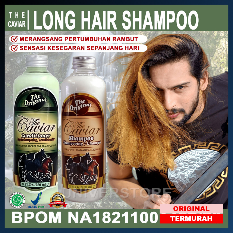 Penumbuh Dan Pelurus Rambut The Caviar Shampo Kuda Pemanjang Rambut Perawatan Penumbuh Penyubur Ramb