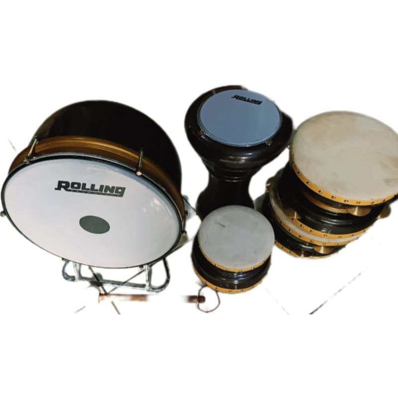 Hadroh fullset asli jepara