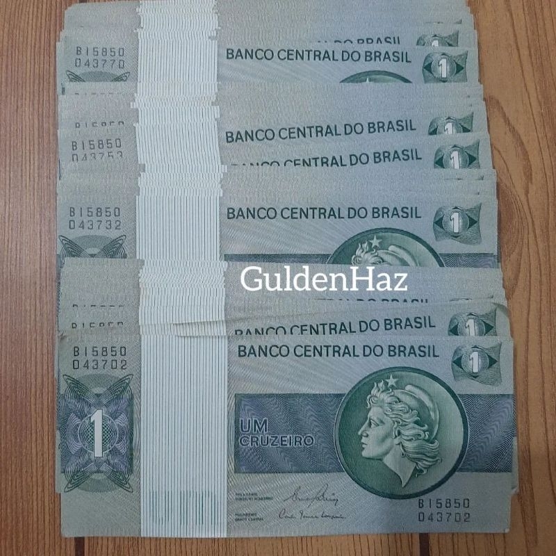 Uang Kuno UM Brazil | 10 Lembar