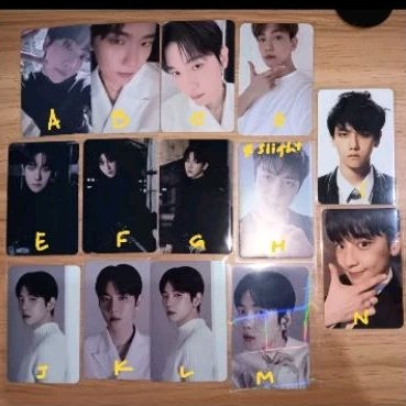 Pc photocard baekhyun lonsdaleite welkit overdose chanyeol mumo sehun sense