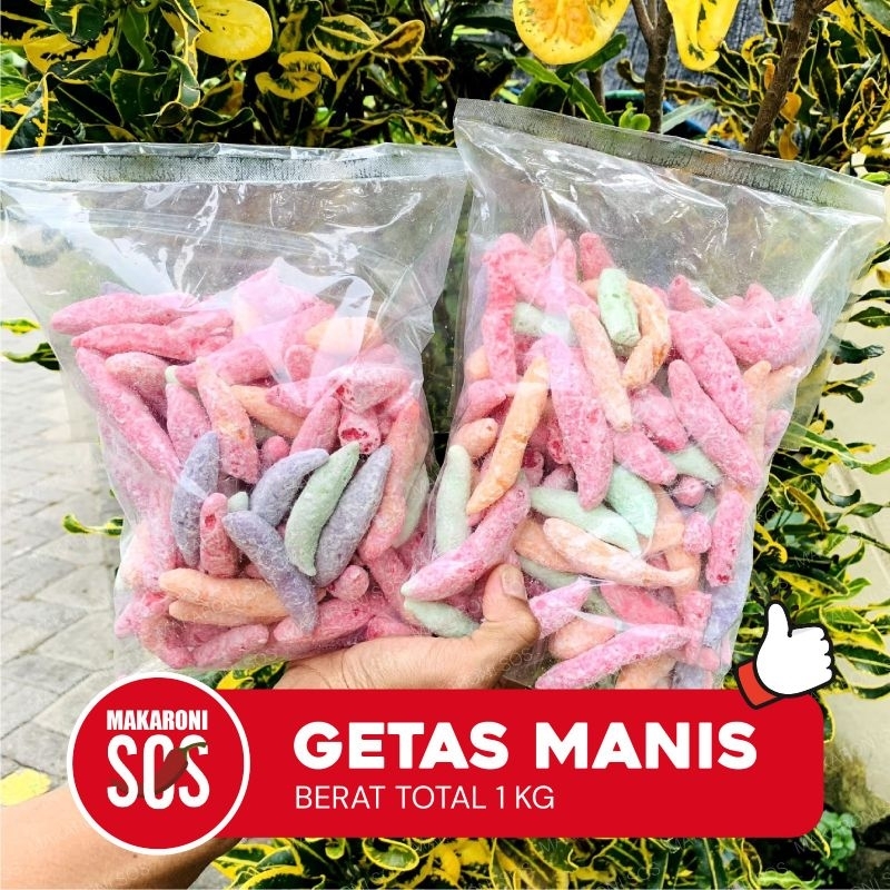 

Makaroni SOS - Getas Manis Renyah Kemasan 1Kg