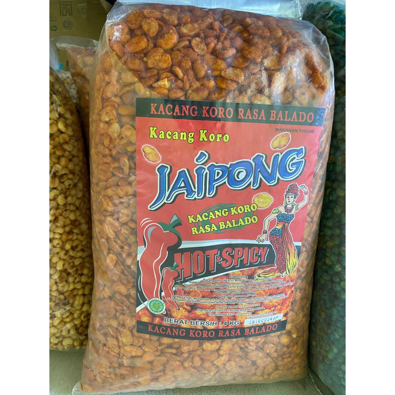 

Koro Balado Jaipong Kemasan 1kg Pedas Gurih Nikmat