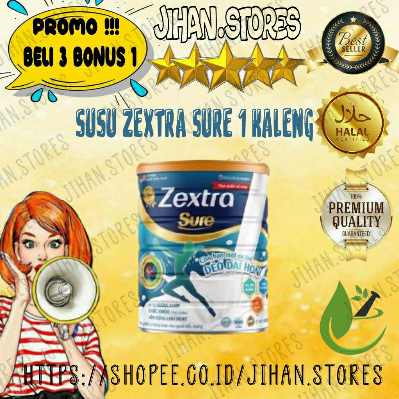 

Zextra sure asli original susu colostrum atasi sakit nyeri sendi tulang dan lutut Original USA