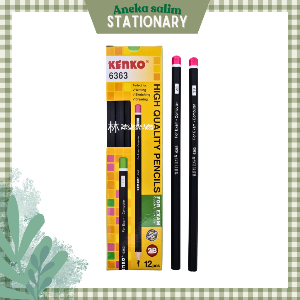 

Anekasalim - Pensil Kenko 2B 6363 MATEBLACK