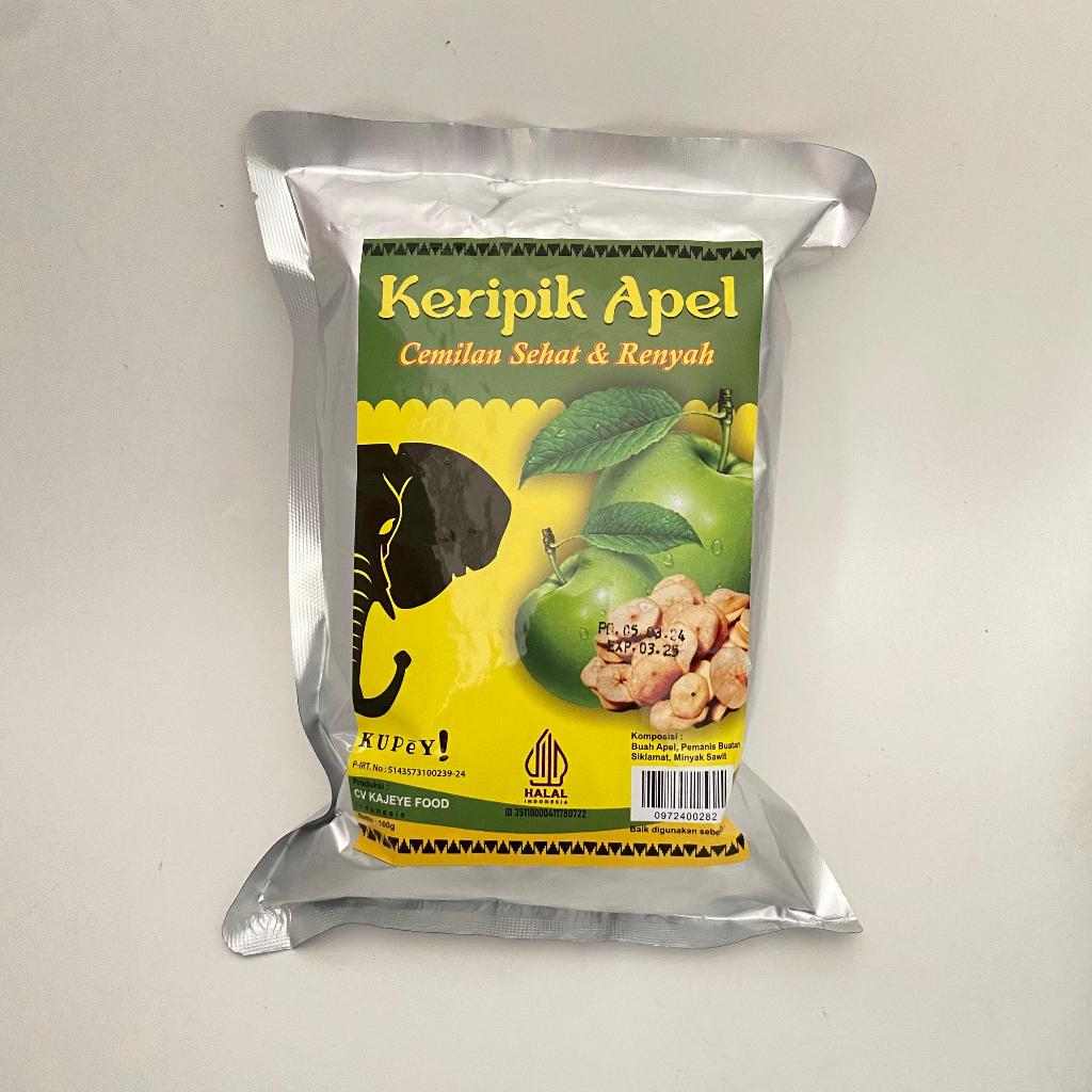 

Kupey Keripik Apel Apple Chips Buah kering 100 gram