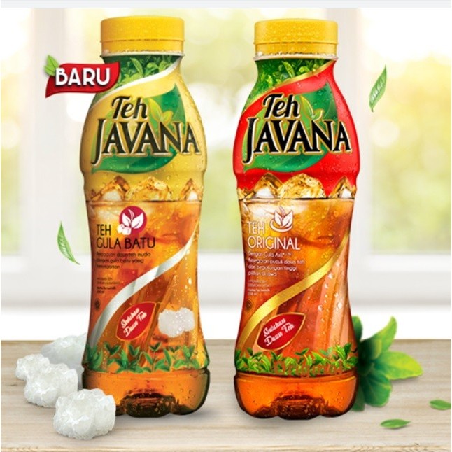 

JAVANA TEH Melati Original Gula Batu Botol 350 ml