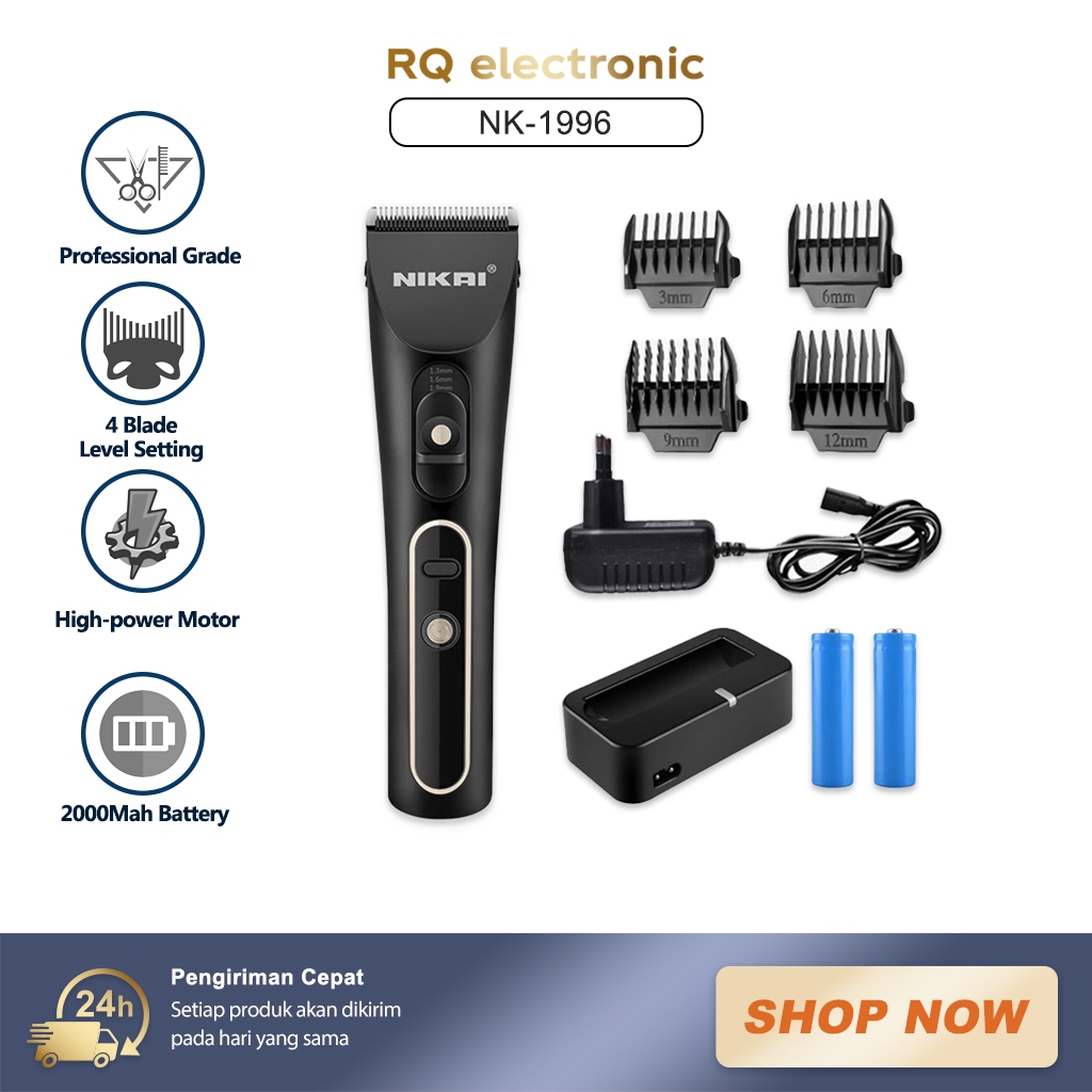 Alat Pangkas Rambut Profesional NK-1996 Mesin Cukur Rambut Pria Alat Pangkas Rambut Barbershop Man