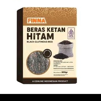 

finna beras ketan hitam 500 gr - beras ketan beras diet