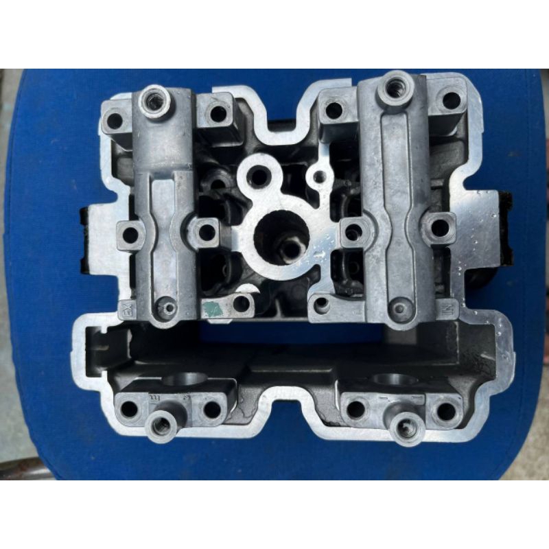 Blok head satria fu cylinder head rider 150 karburator - porting harian ( second )
