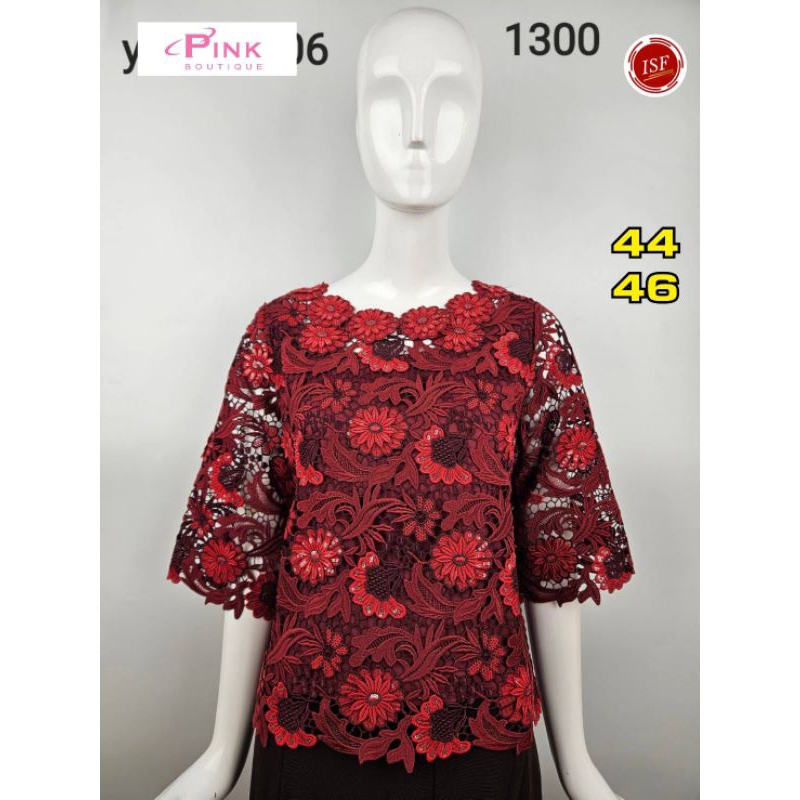 Pink Boutique Atasan Kebaya Brokat Bangkok | Blus Bkk Y321A-110