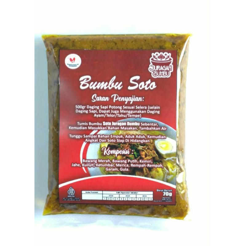 

JURAGAN BUMBU-Bumbu Soto 35 gram