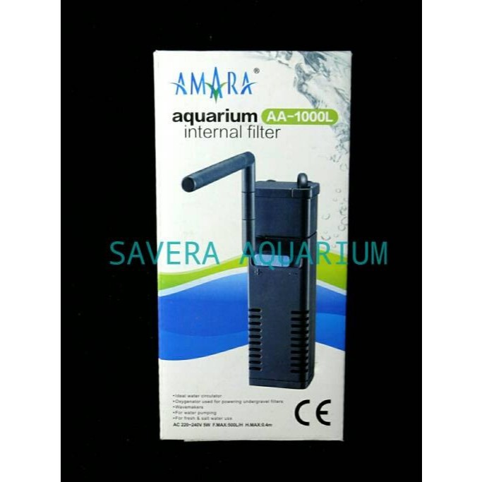 AMARA 1000L - INTERNAL FILTER 30-40 CM - FILTER AKUARIUM KECIL