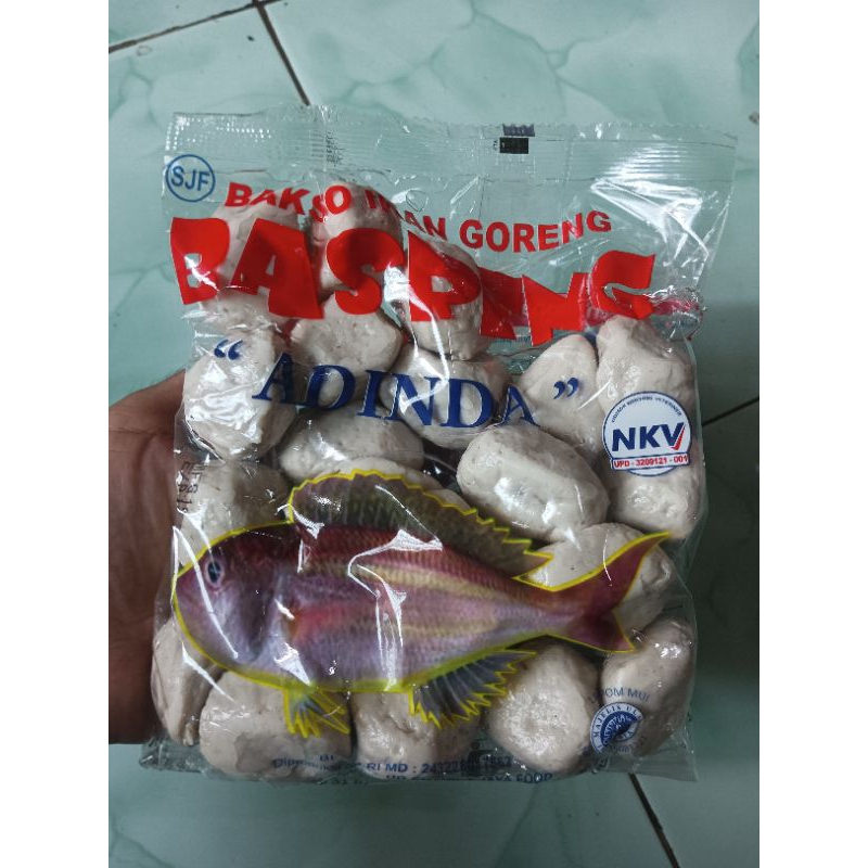 

(Paket 10 Pack) Basreng Adinda Isi 25 Butir Kemasan Vakum