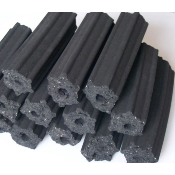 arang briket hexagonal / arang barbeque charcoal 1 KG