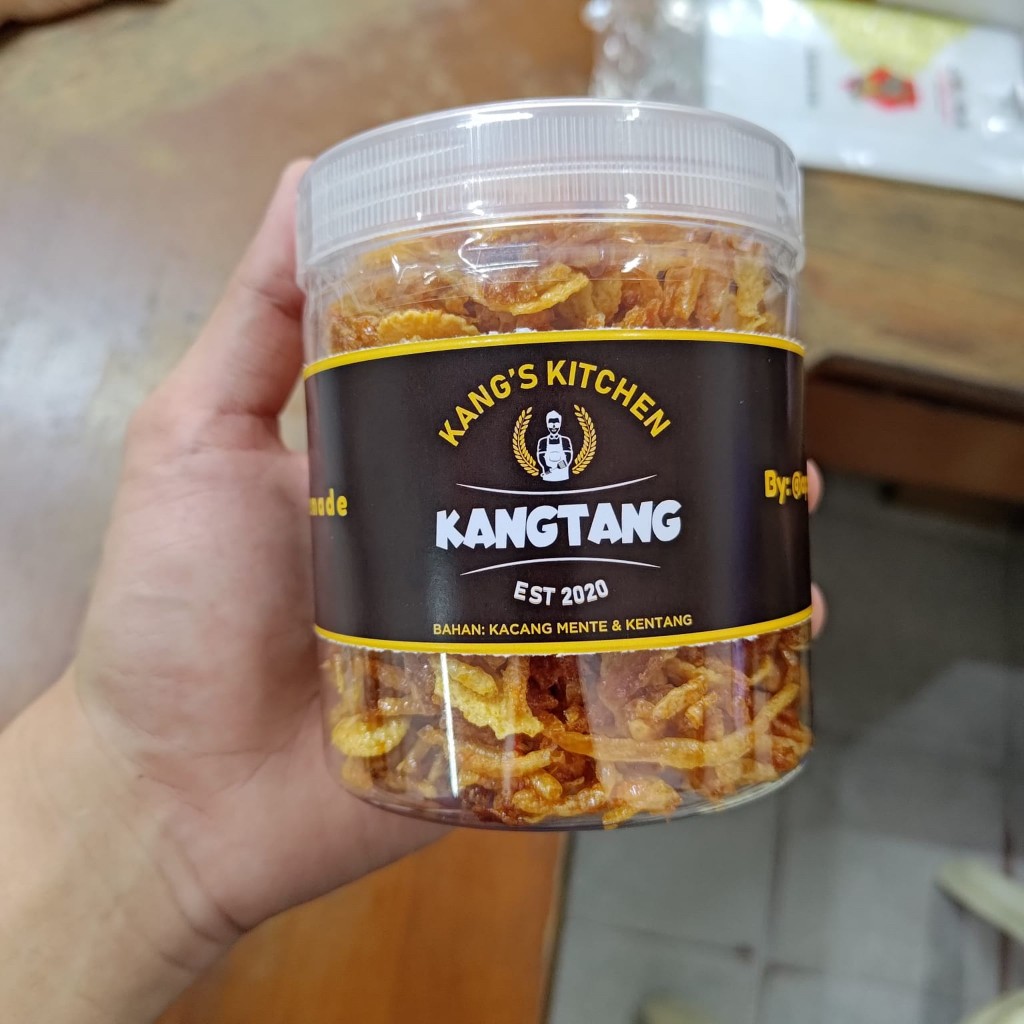 

Kentang Mustofa Premium cap Kangtang / Snack Kentang Kacang Premium Oleh Oleh Khas Pontianak