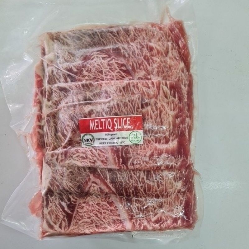 

Beef Slice Meltique / Daging Slice Meltik 500gram