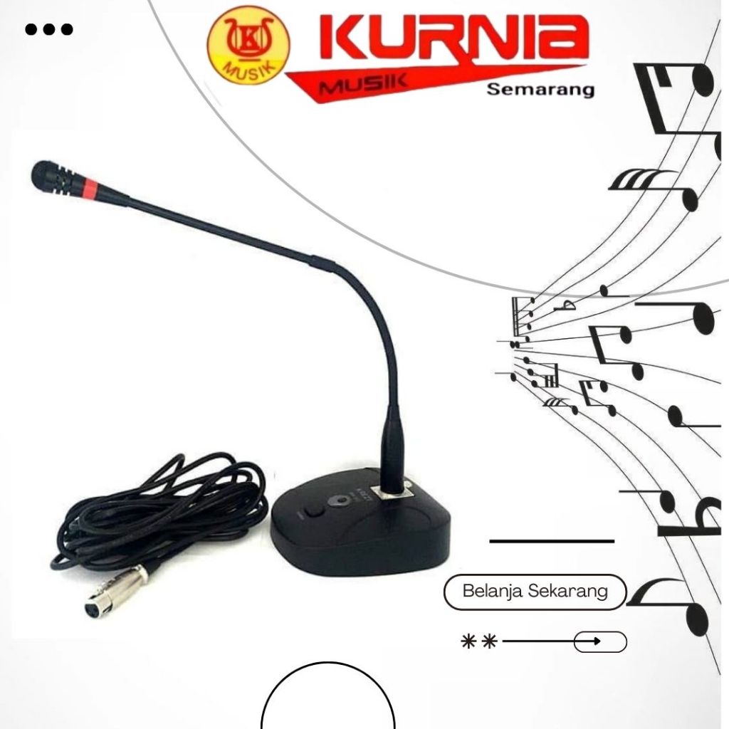 Krezt BM301 / BM 301 / BM-301 Microphone Mic Meja