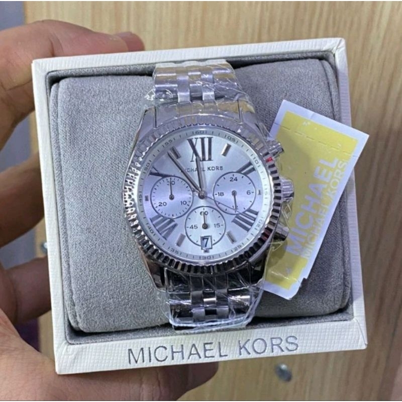 Jam tangan Wanita MK5555 5555 Stainless Steel
