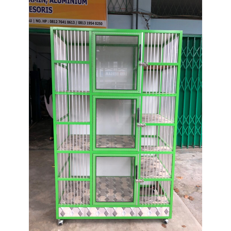 Kandang Kucing 3 Tingkat