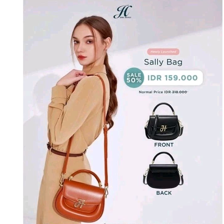 sally bag jimshoney tas slempang wanita tas simple