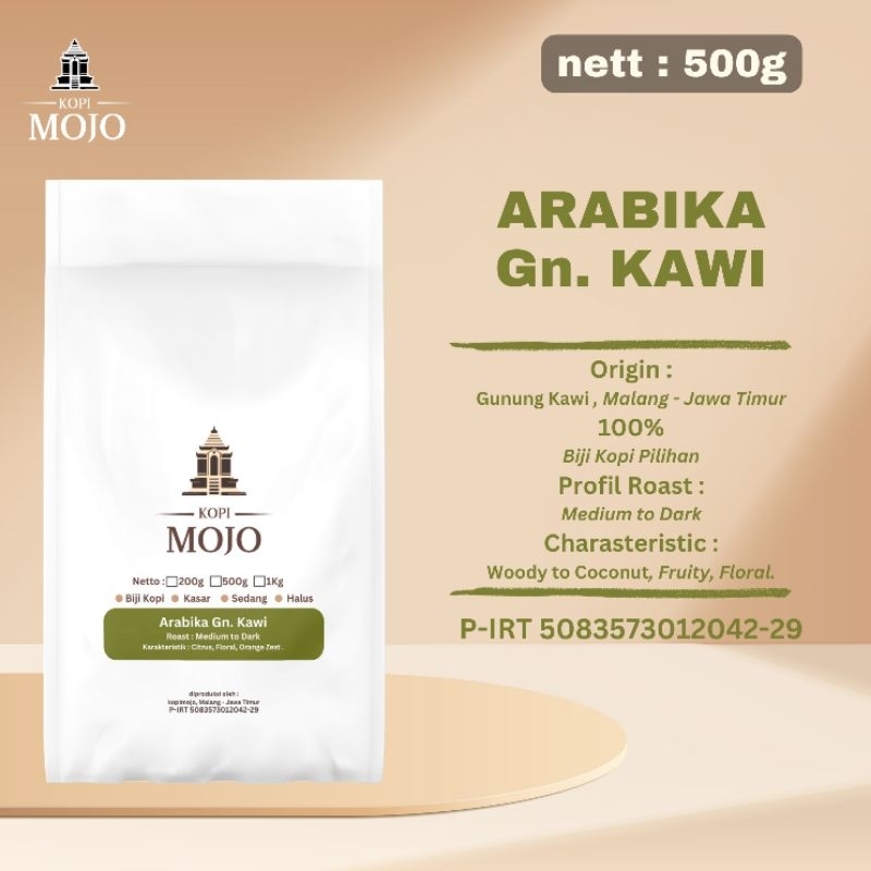 

Kopi Arabica Gn.Kawi, Kopimojo 500g