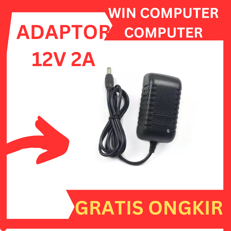 Adaptor 12V 2A / Adaptor 12 Volt 2 Ampere
