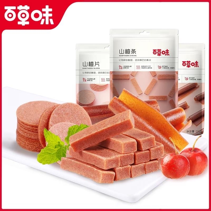 

Halal shan zha juan Hawthorne rolls buah sanca gulung manisan asam makanan ringan cemilan Import china