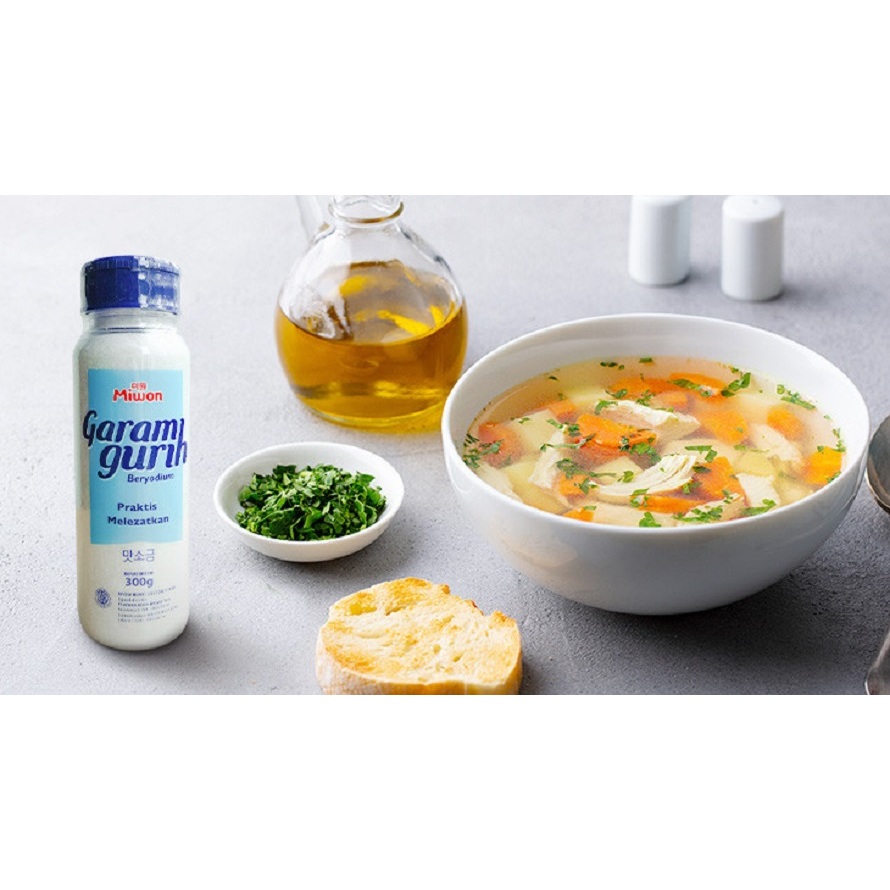 

GFD Garam Gurih Miwon 300 Gr Botol Beryodium
