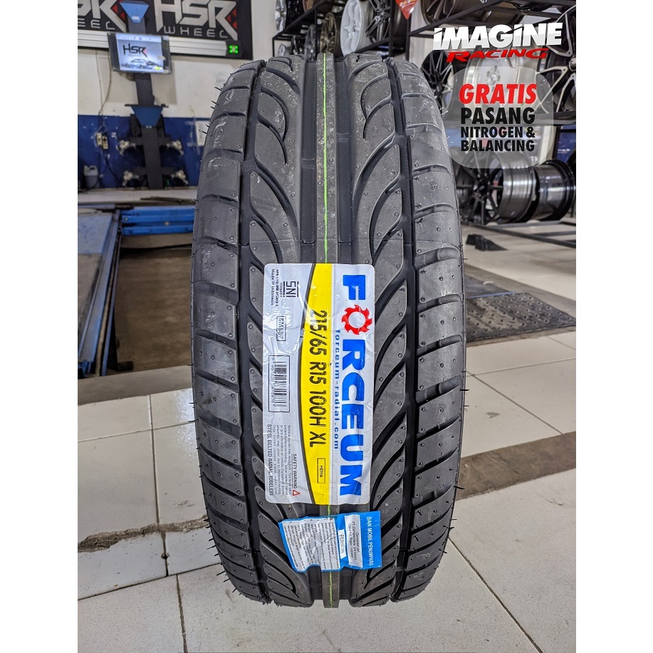 Ban mobil tubeless murah 215 65 R15 merek forceum hena berkualitas