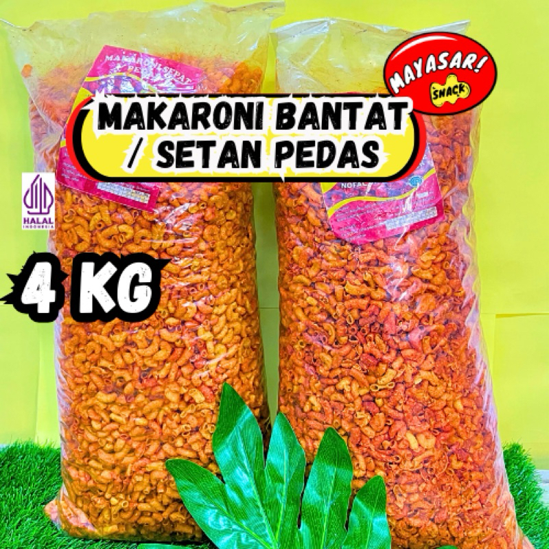 

[BALL] MAKARONI BANTAT/SETAN PEDAS MAYASARI KILOAN 4kg